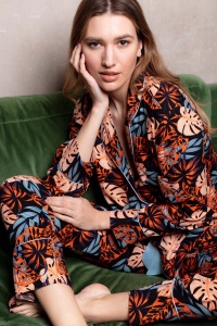 Palm Flora Pyjama Set